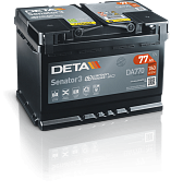 Аккумулятор Deta Senator3 DA770 (77 Ah)